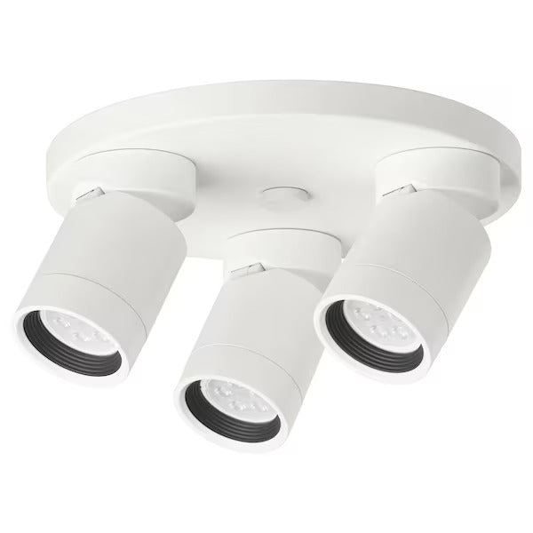 IKEA NYMÅNE Ceiling spotlight with 3 lights, white