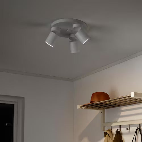 IKEA NYMÅNE Ceiling spotlight with 3 lights, white