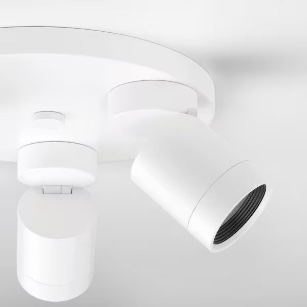 IKEA NYMÅNE Ceiling spotlight with 3 lights, white