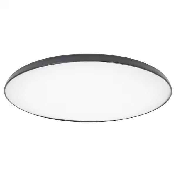 IKEA NYMÅNE LED ceiling lamp, anthracite
