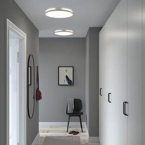 IKEA NYMÅNE LED ceiling lamp, white