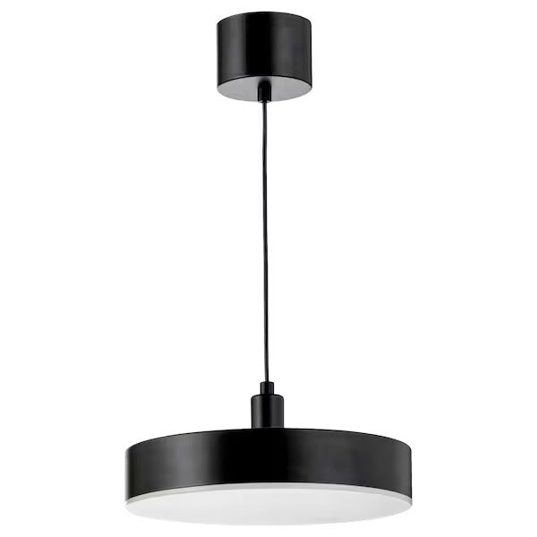 IKEA NYMÅNE LED pendant lamp, wireless dimmable white spectrum/anthracite, 15 "