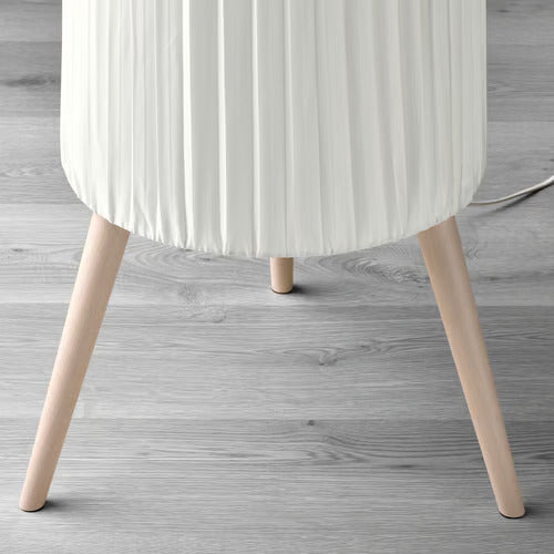 IKEA ÖKENSAND Floor lamp, beech/white