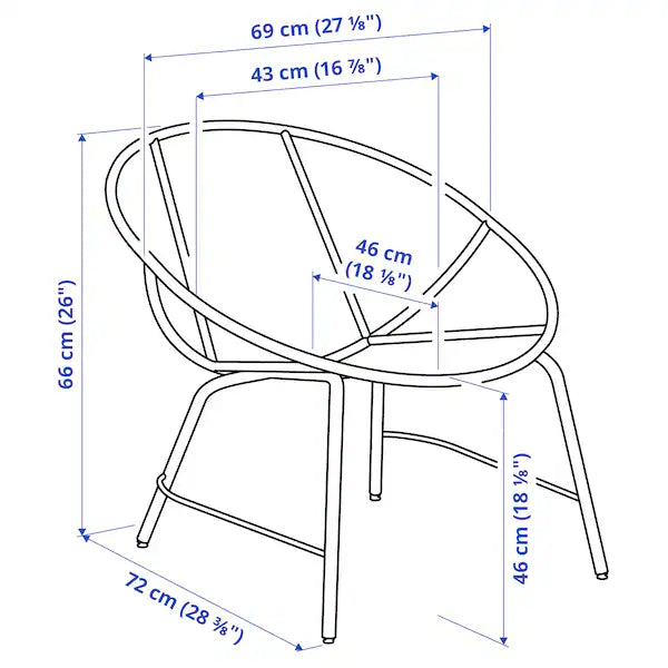 IKEA ORRESLÄTT Armchair