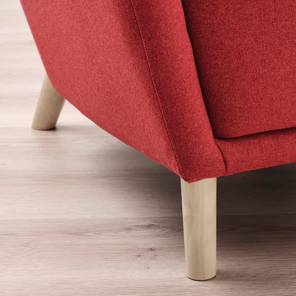 IKEA OSKARSHAMN Wing chair, Tonerud red