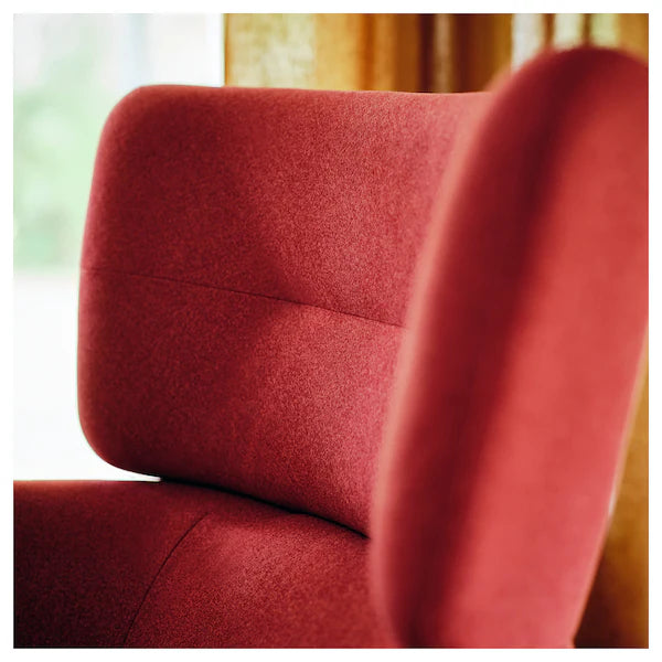 IKEA OSKARSHAMN Wing chair, Tonerud red