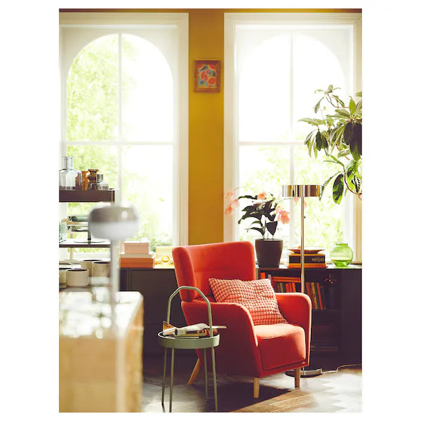IKEA OSKARSHAMN Wing chair, Tonerud red