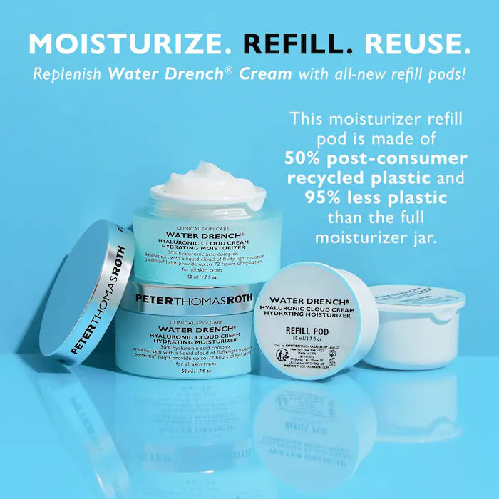 Peter Thomas Roth  Water Drench® Hyaluronic Cloud Cream Hydrating Refillable Moisturizer