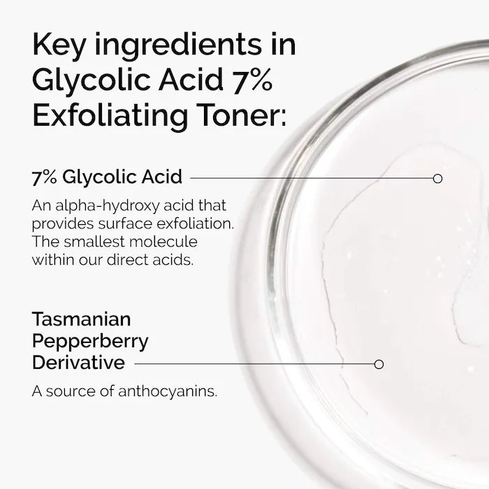 The Ordinary  Glycolic Acid 7% Exfoliating Toner