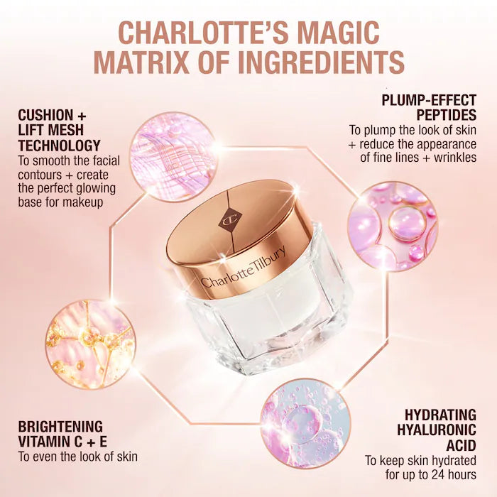 Charlotte Tilbury  Magic Cream Anti-Aging Moisturizer with Hyaluronic Acid