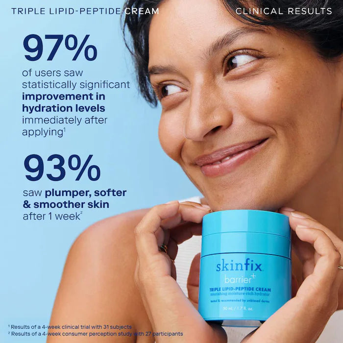 Skinfix  barrier+ Strengthening and Moisturizing Triple Lipid-Peptide Refillable Cream with B-L3