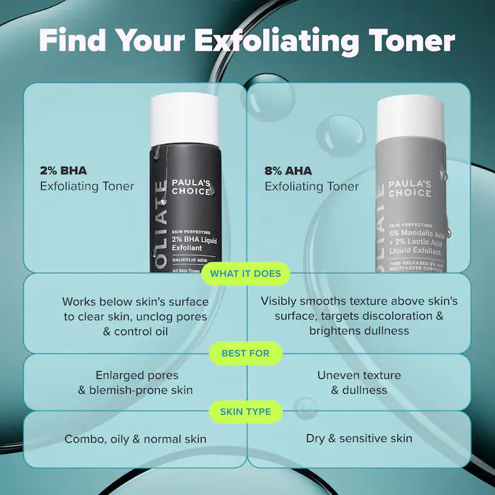 Paula's Choice  Skin Perfecting 2% BHA Exfoliating Toner for Clear Skin