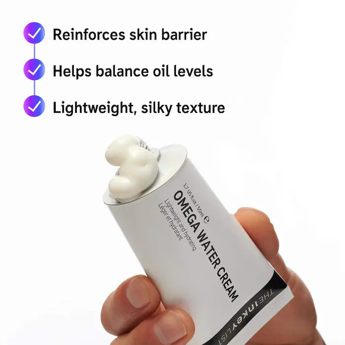 The INKEY List  Omega Water Cream Oil-Free Moisturizer + Niacinamide
