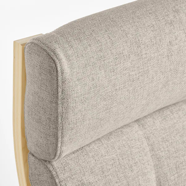 IKEA POÄNG Armchair, birch veneer/Gunnared beige