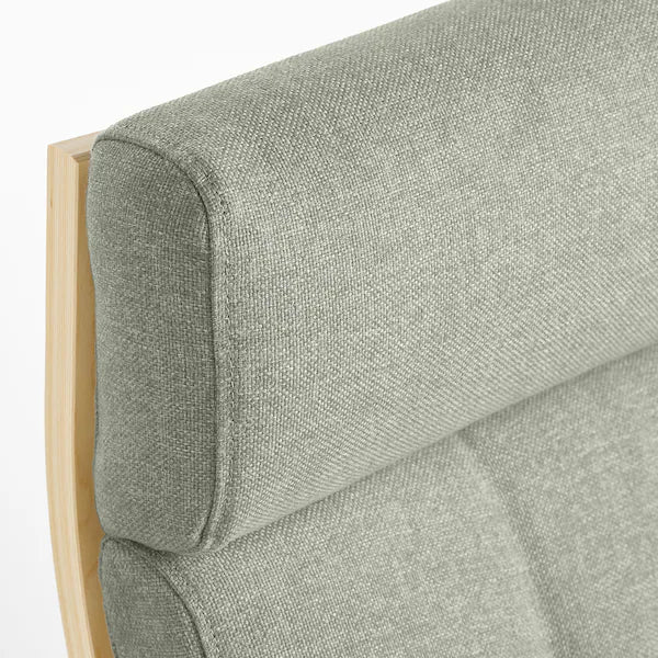 IKEA POÄNG Armchair, birch veneer/Gunnared light green