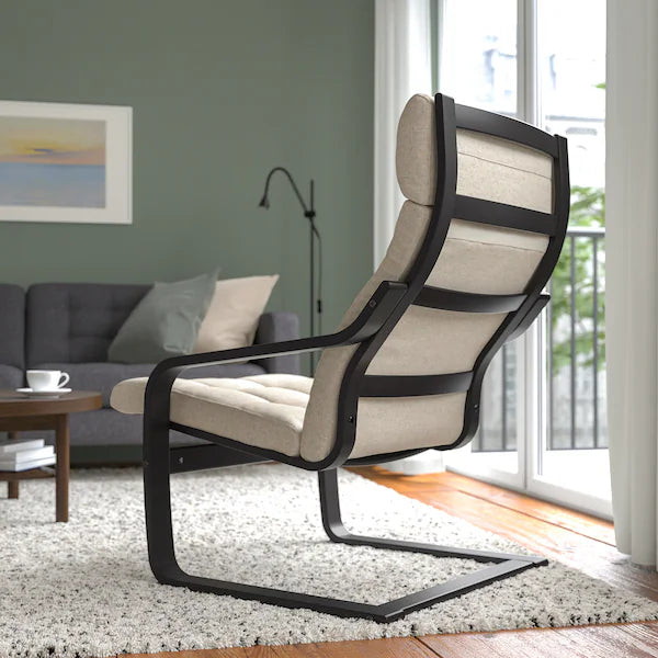 IKEA POÄNG Armchair, birch veneer/Gunnared beige