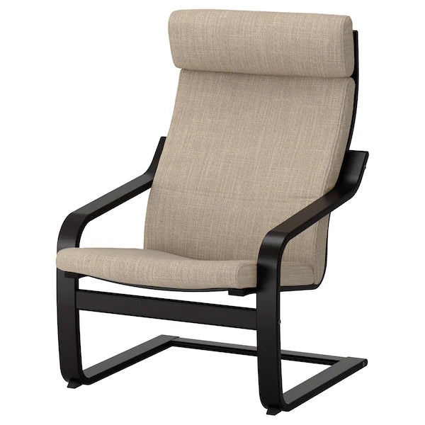 IKEA POÄNG Armchair, birch veneer/Hillared beige
