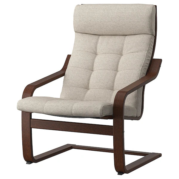 IKEA POÄNG Armchair, birch veneer/Gunnared beige