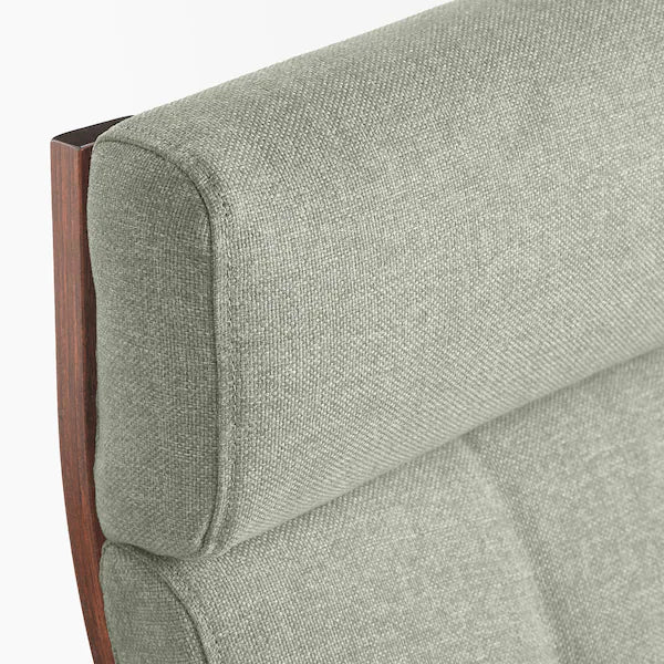 IKEA POÄNG Armchair, birch veneer/Gunnared light green