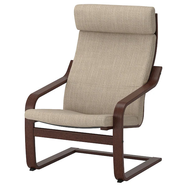 IKEA POÄNG Armchair, birch veneer/Hillared beige