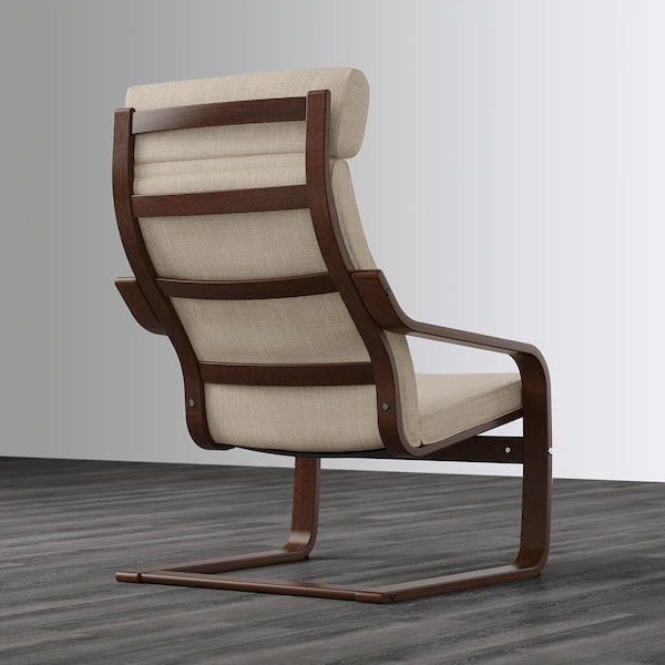 IKEA POÄNG Armchair, birch veneer/Hillared beige