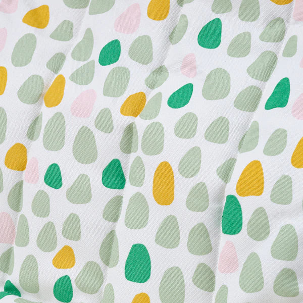 IKEA POÄNG Kid's armchair, birch veneer/Ulvsby dot pattern