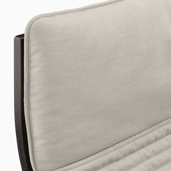 IKEA POÄNG Rocking chair, birch veneer/Knisa light beige