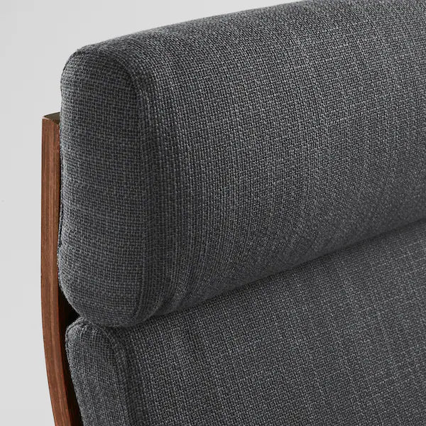 IKEA POÄNG Rocking chair, birch veneer/Hillared anthracite