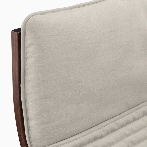 IKEA POÄNG Rocking chair, birch veneer/Knisa light beige