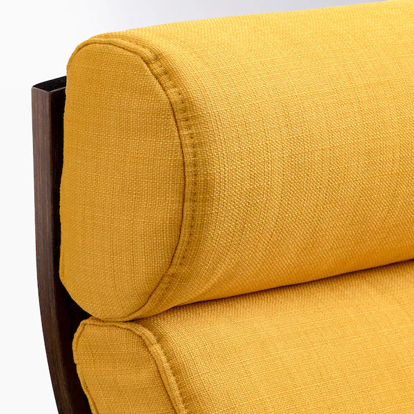 IKEA POÄNG Rocking chair, birch veneer/Skiftebo yellow