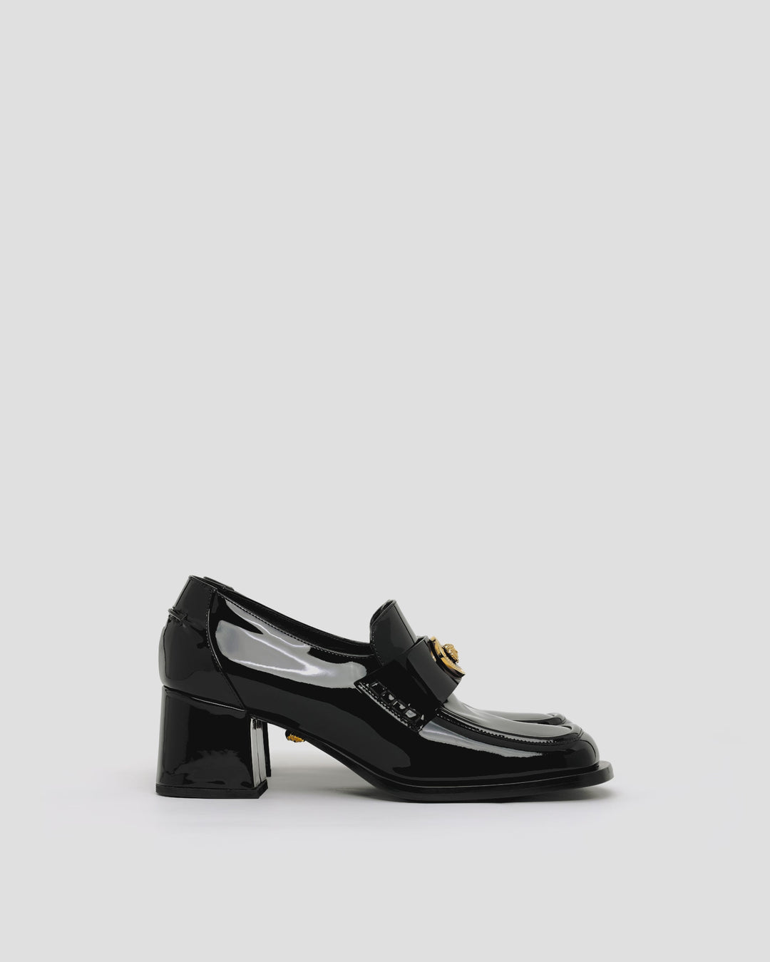 GUCCI Alia Patent Loafer Pumps 55 mm