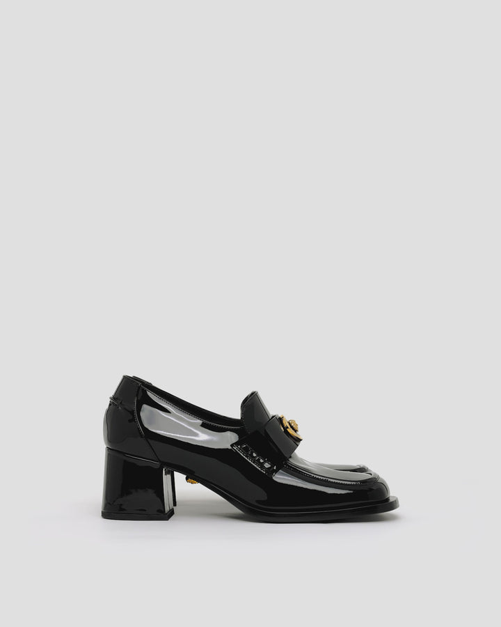 GUCCI Alia Patent Loafer Pumps 55 mm