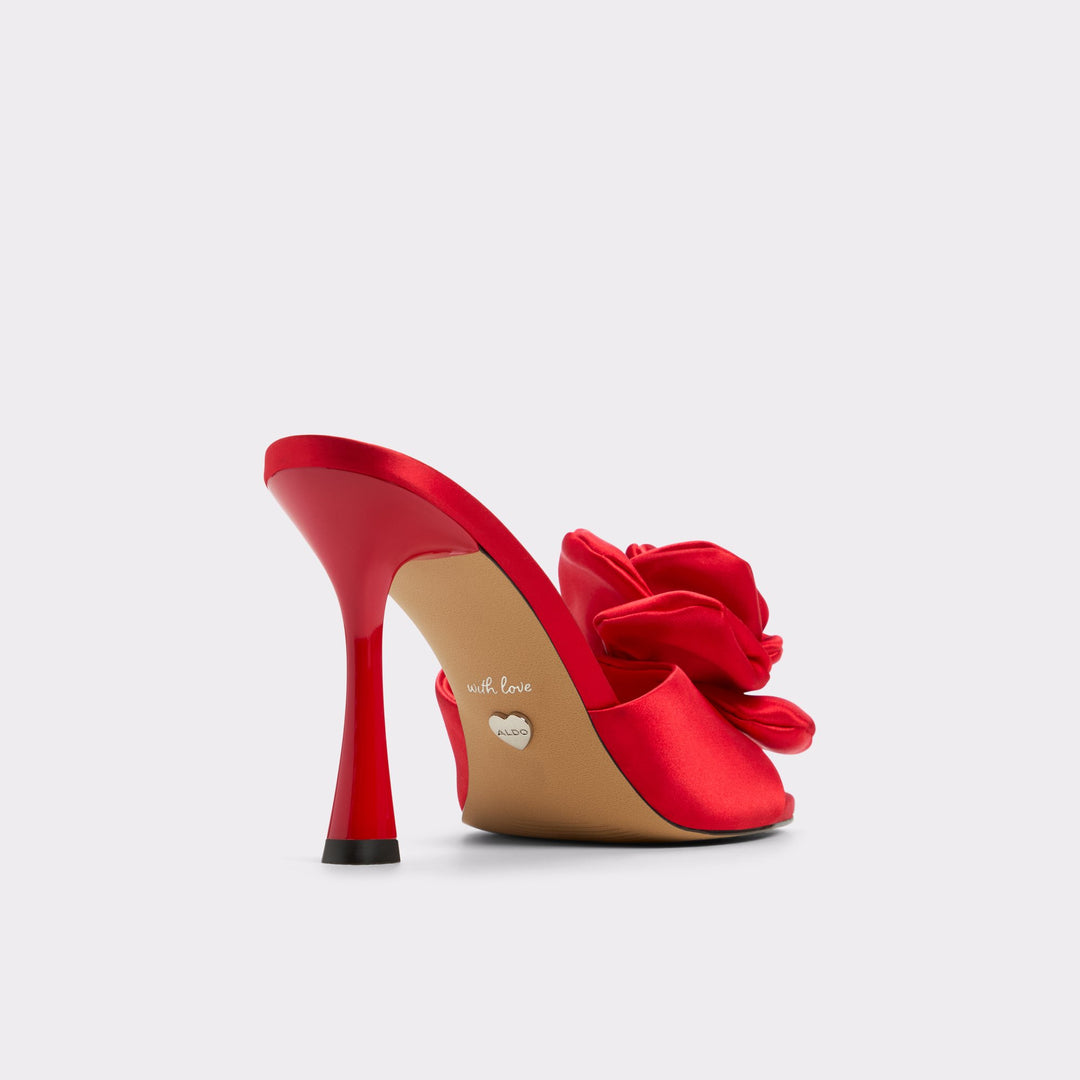 ALDO  Red rose Heeled mule