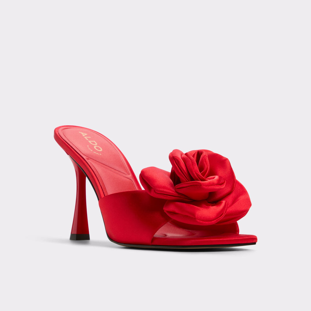 ALDO  Red rose Heeled mule