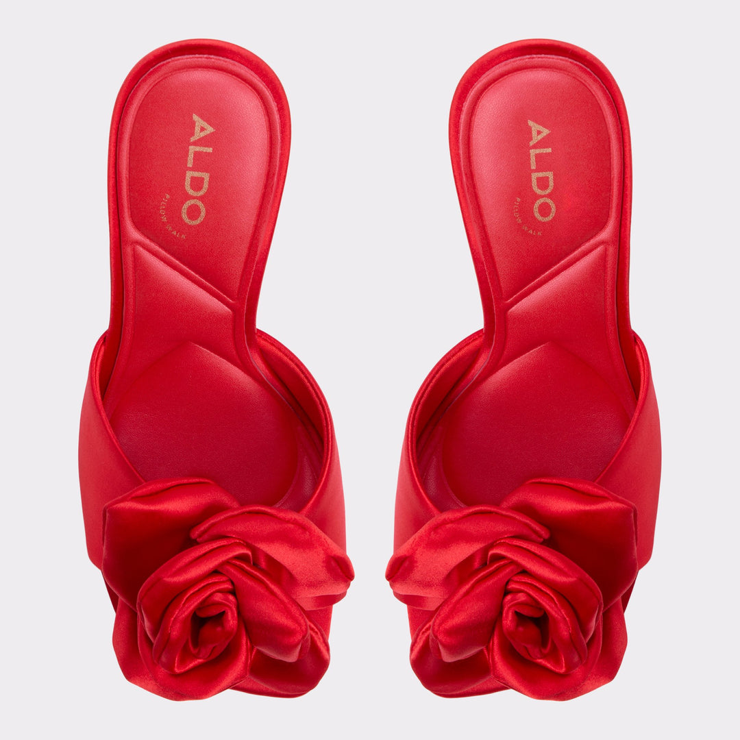 ALDO  Red rose Heeled mule
