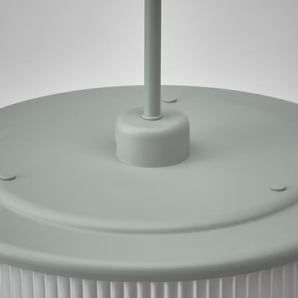 IKEA REMTÅNG Pendant lamp, gray-green, 15 "