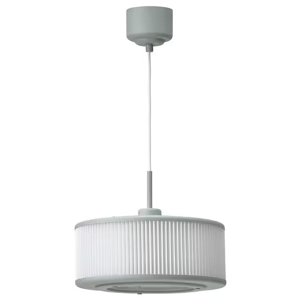 IKEA REMTÅNG Pendant lamp, gray-green, 15 "