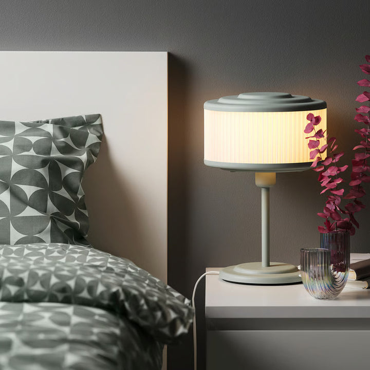 IKEA REMTÅNG Table lamp, gray-green, 15 "