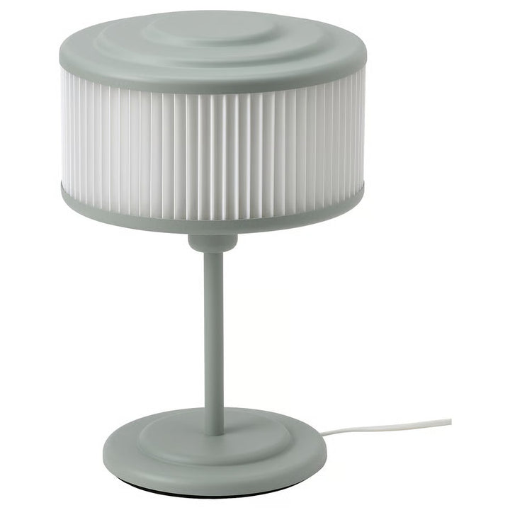 IKEA REMTÅNG Table lamp, gray-green, 15 "