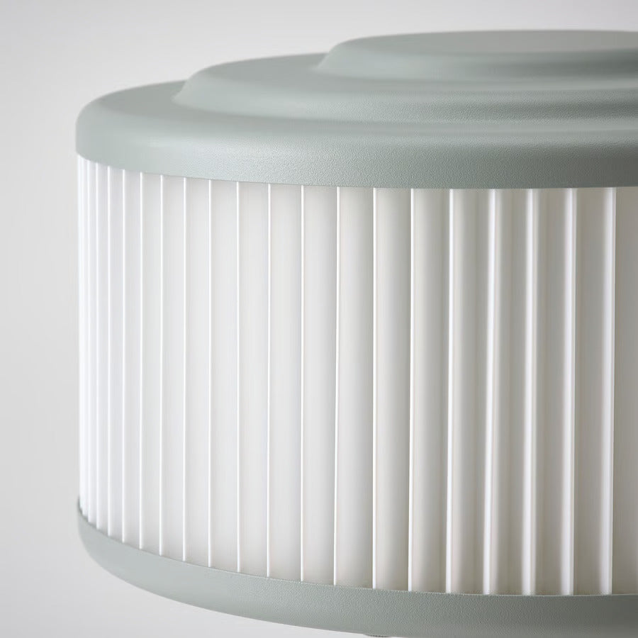 IKEA REMTÅNG Table lamp, gray-green, 15 "