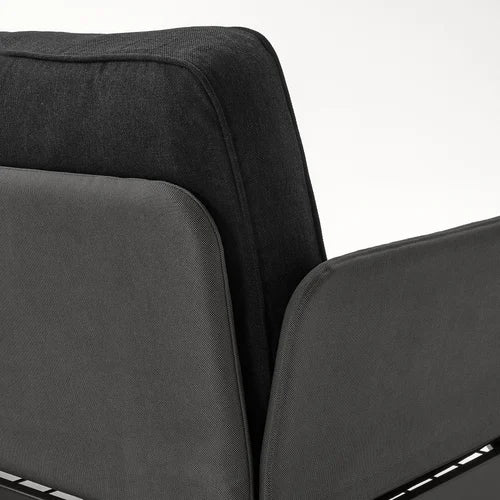 IKEA REVSKÄR 3-seat conversation set, outdoor anthracite/Järpön/Duvholmen anthracite