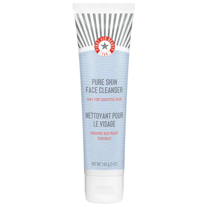 First Aid Beauty  Pure Skin Face Cleanser – Gentle Hydrating Cleanser