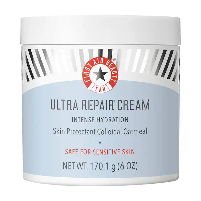 First Aid Beauty  Ultra Repair® Cream Intense Hydration – Face and Body Moisturizer for Skin Repair