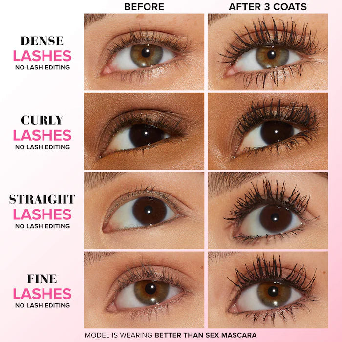 Two Faced Better Than Sex Volumizing & Lengthening Mascara