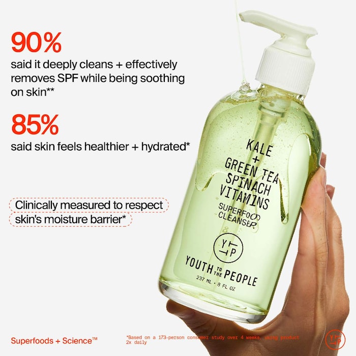 Youth To The People  Superfood Gentle Antioxidant Refillable Cleanser