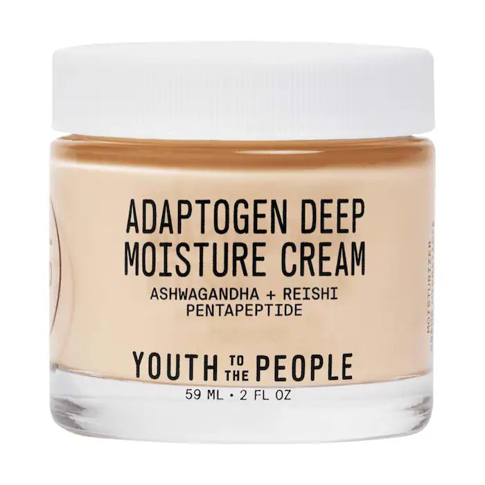 Youth To The People  Adaptogen Deep Moisturizing Cream with Ashwagandha + Reishi Mushroom