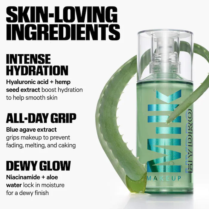 Milk Hydro Grip Hydrating Makeup Primer with Hyaluronic Acid + Niacinamide