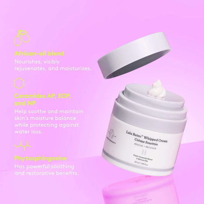 Drunk Elephant  Lala Retro™ Nourishing Whipped Refillable Moisturizer