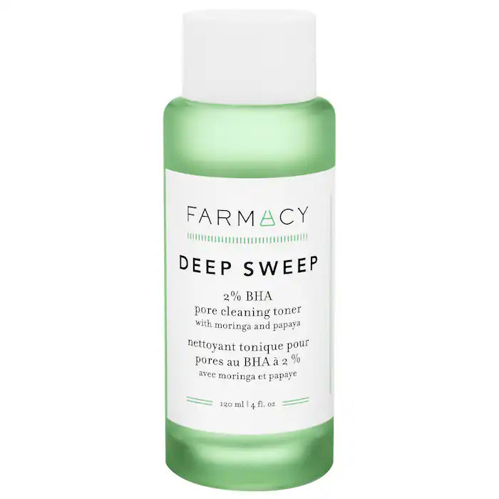 Farmacy  Deep Sweep 2% BHA Pore Cleaning Toner with Moringa + Papaya