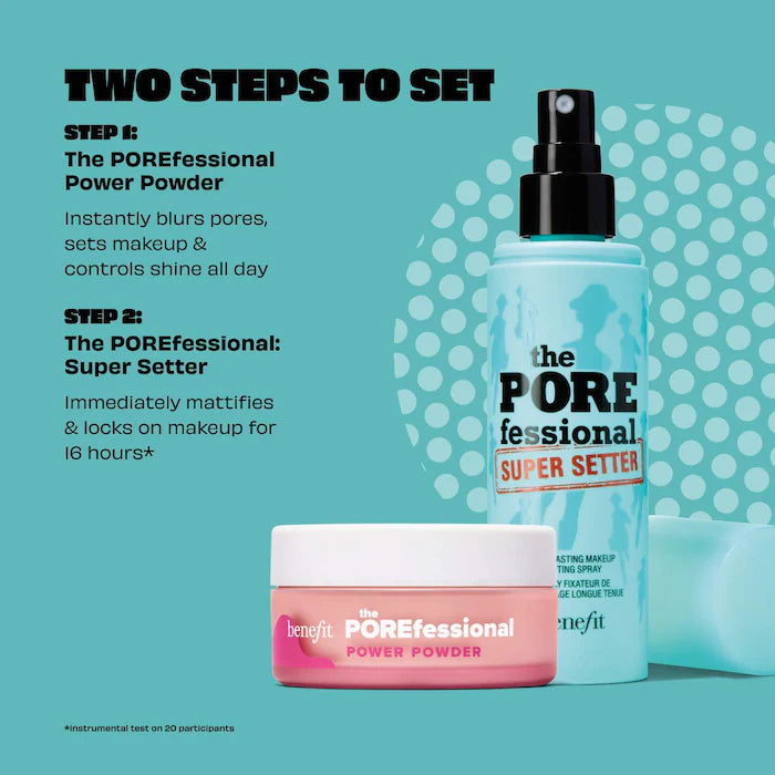 Benefit Cosmetics  The POREfessional: Super Setter Pore-Minimizing Waterproof Setting Spray